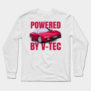 Powered By V-tec Long Sleeve T-Shirt